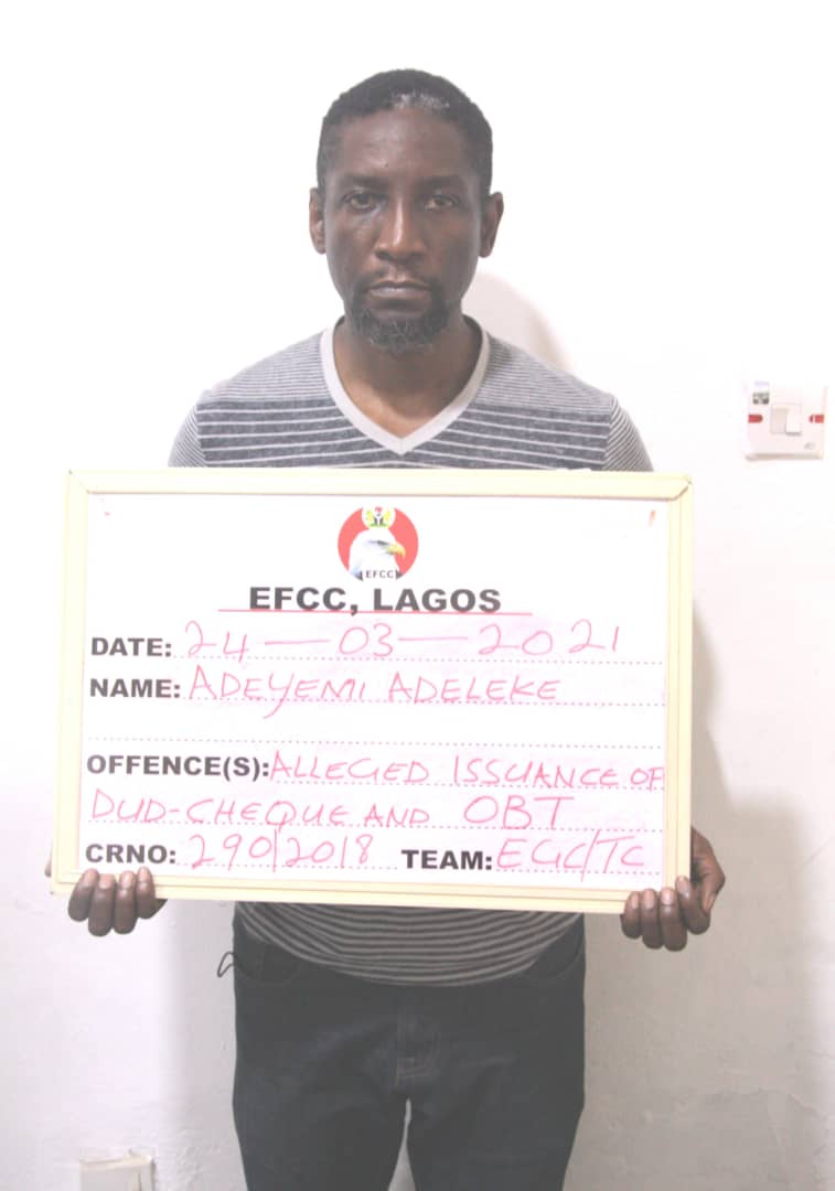 EFCC arrests man for alleged N800m fraud in Lagos