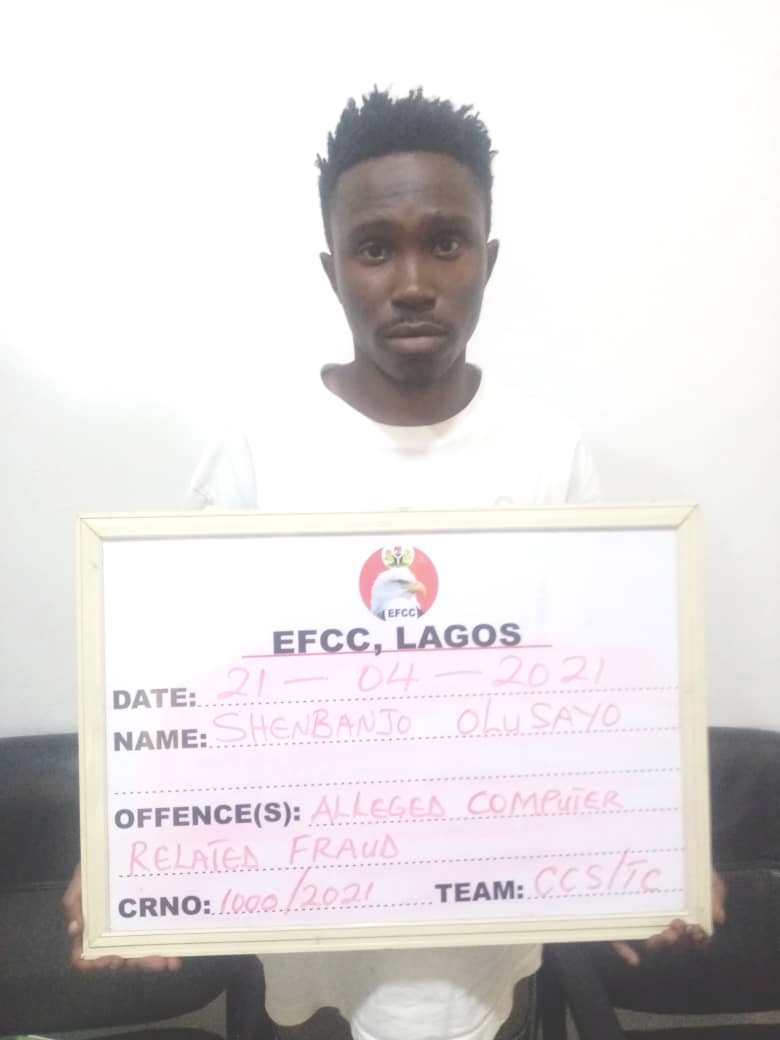 EFCC arrests 18 suspected internet fraudsters in Lagos