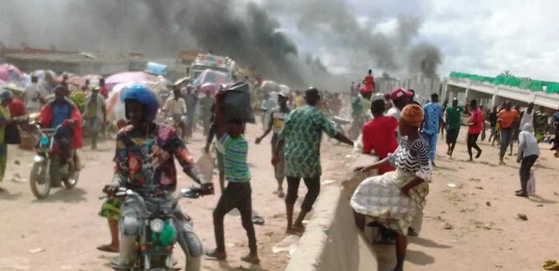 Okada riders, NURTW members clash near LASU