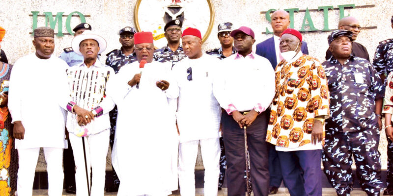 Security: Southeast governors, leaders insist on Ebube Agu