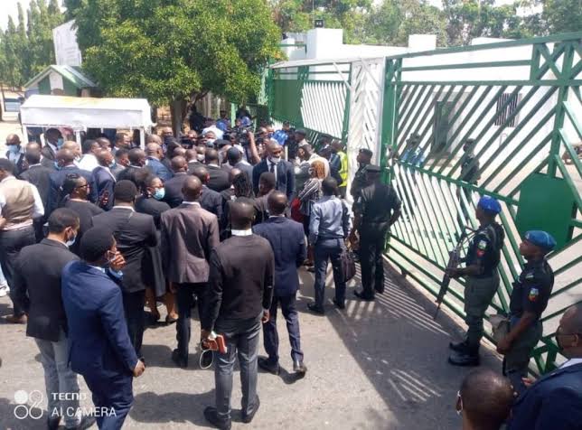 Lawyers protest for judicial autonomy in Lagos, Abuja