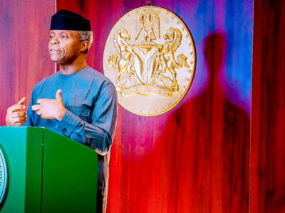 Easter: All Will Be Well With Our Country, Osinbajo Tells Nigerians