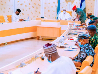 JUST IN: Buhari Holds Security Meeting