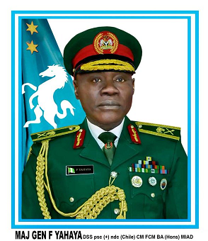 Buhari Appoints New Chief Of Army Staff, Major-General Yahaya