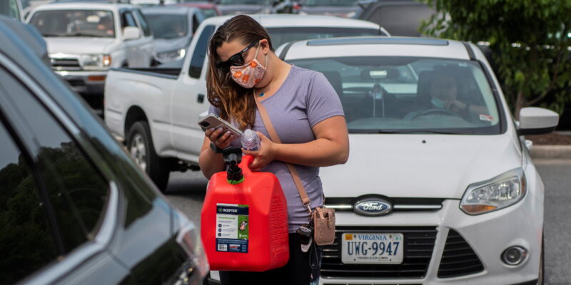 U.S. fuel shortages worsen on Day Six of pipeline outage
