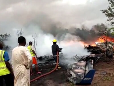 NAF Plane Crash: Military takes over site, AIB to commence investigation