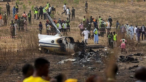 BREAKING: Bodies of victims of Friday’s plane crash arrive Abuja