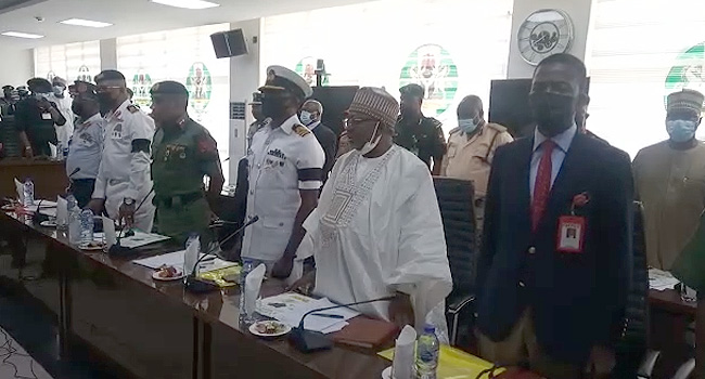 INEC Chairman holds emergency meeting with security agencies
