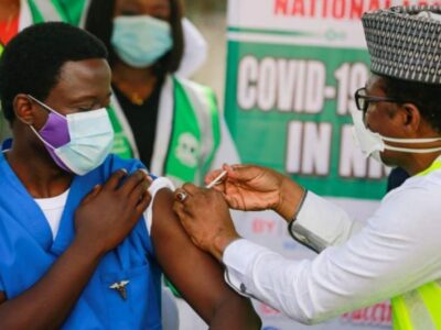 COVID-19: Nigeria Vaccinates 1,222,109 Persons