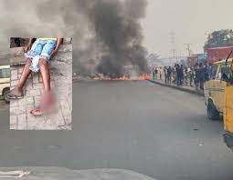 BREAKING: Police, Okada riders clash in Lagos