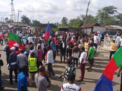 BREAKING: Ijaw youths shut NDDC headquarters in Port Harcourt