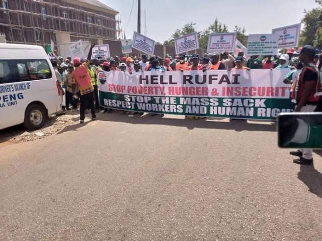 Kaduna Governor Nasir El-Rufai has declared Nigeria Labour Congress (NLC) leaders who coordinated the shutdown of the state in protest over mass sack of workers as bandits.  He vowed they will be prosecuted, accusing them of unwanton destruction of public properties and disruption of peace.