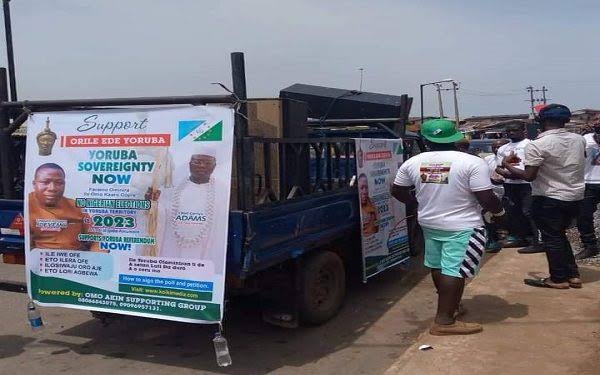  Sunday Igboho Attends As Osun Youths Agitate For Oodua Nation