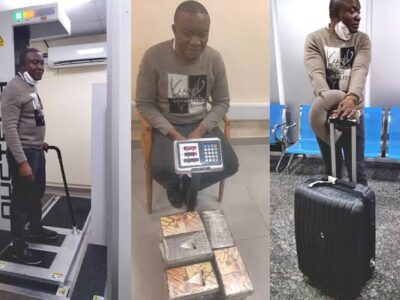 NDLEA intercepts N8 billion cocaine at Lagos airport