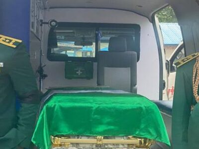Bodies Of Officers Killed In Air Crash Arrive Protestant Church, Abuja