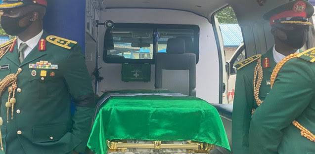 Bodies Of Officers Killed In Air Crash Arrive Protestant Church, Abuja
