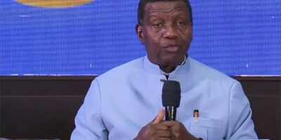 Pastor Adeboye makes first appearance after son’s death