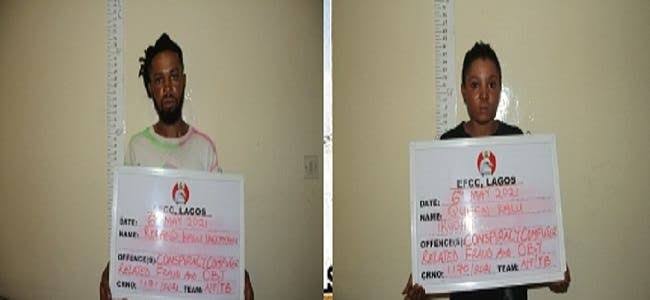 EFCC arrests siblings for alleged internet fraud in Lagos