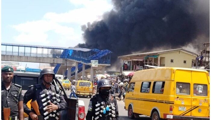 Panic as hoodlums attempt to burn Ile-Epo police station in Lagos