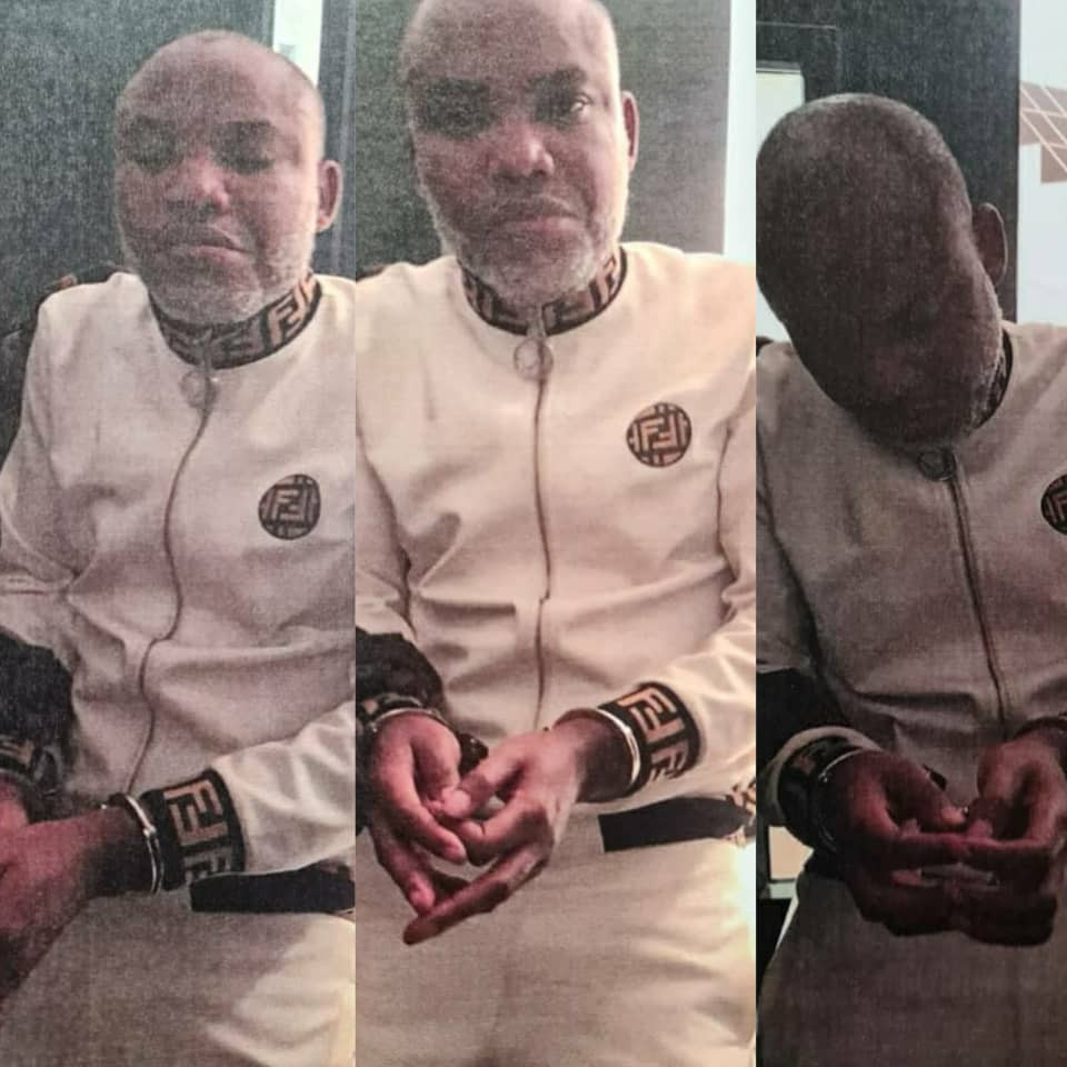 BREAKING: FG arrests IPOB leader, Nnamdi Kanu