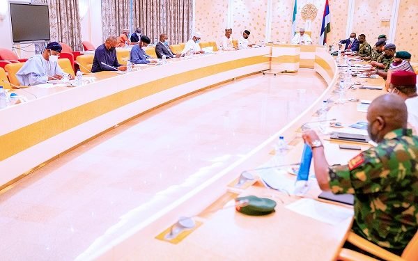 BREAKING: Buhari presides over emergency security meeting