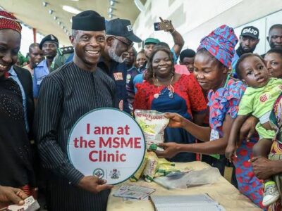 Osinbajo urges MSMEs to leverage technology to improve performance