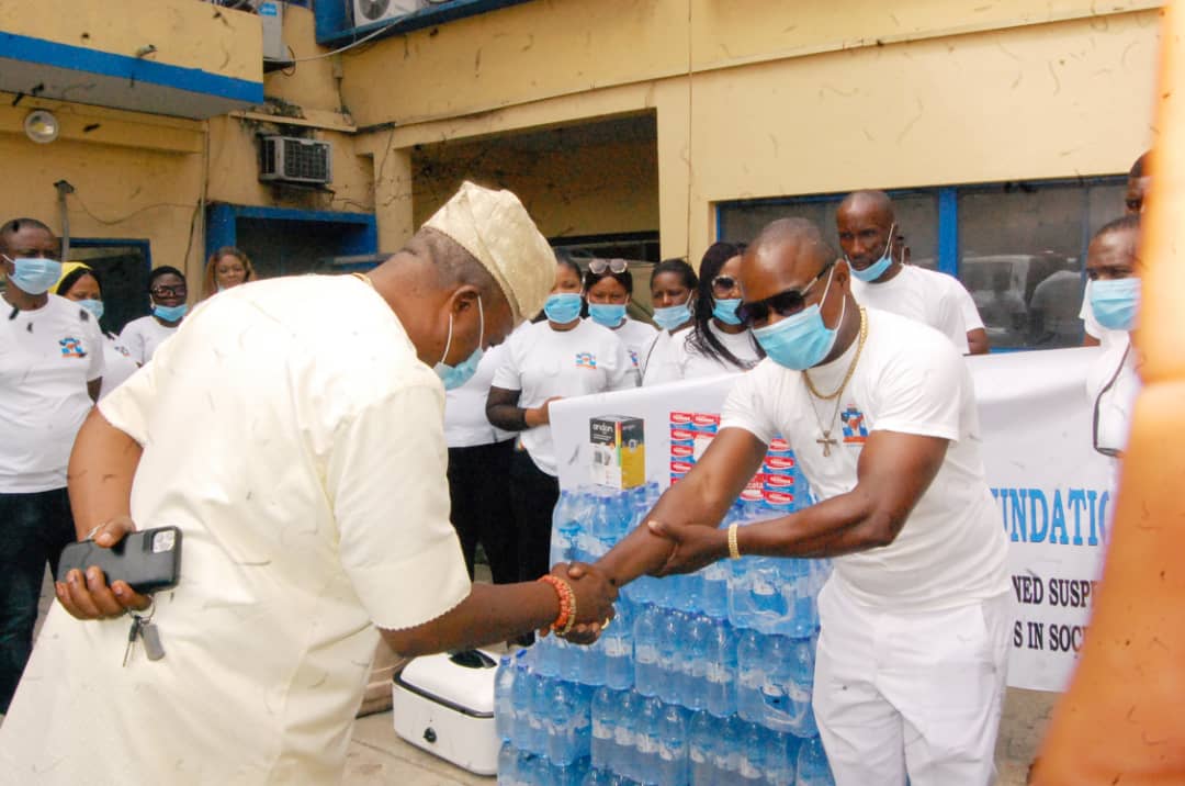Emotions as Foundation fetes 300 suspects in Lagos 