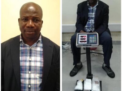 Ex-Lagos Island East local Government Vice-Chairman docked for exporting cocaine