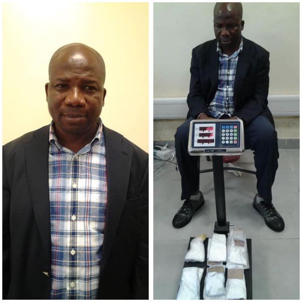Ex-Lagos Island East local Government Vice-Chairman docked for exporting cocaine