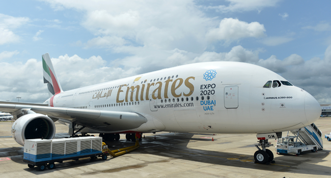 Emirates restores flight operations to Lagos
