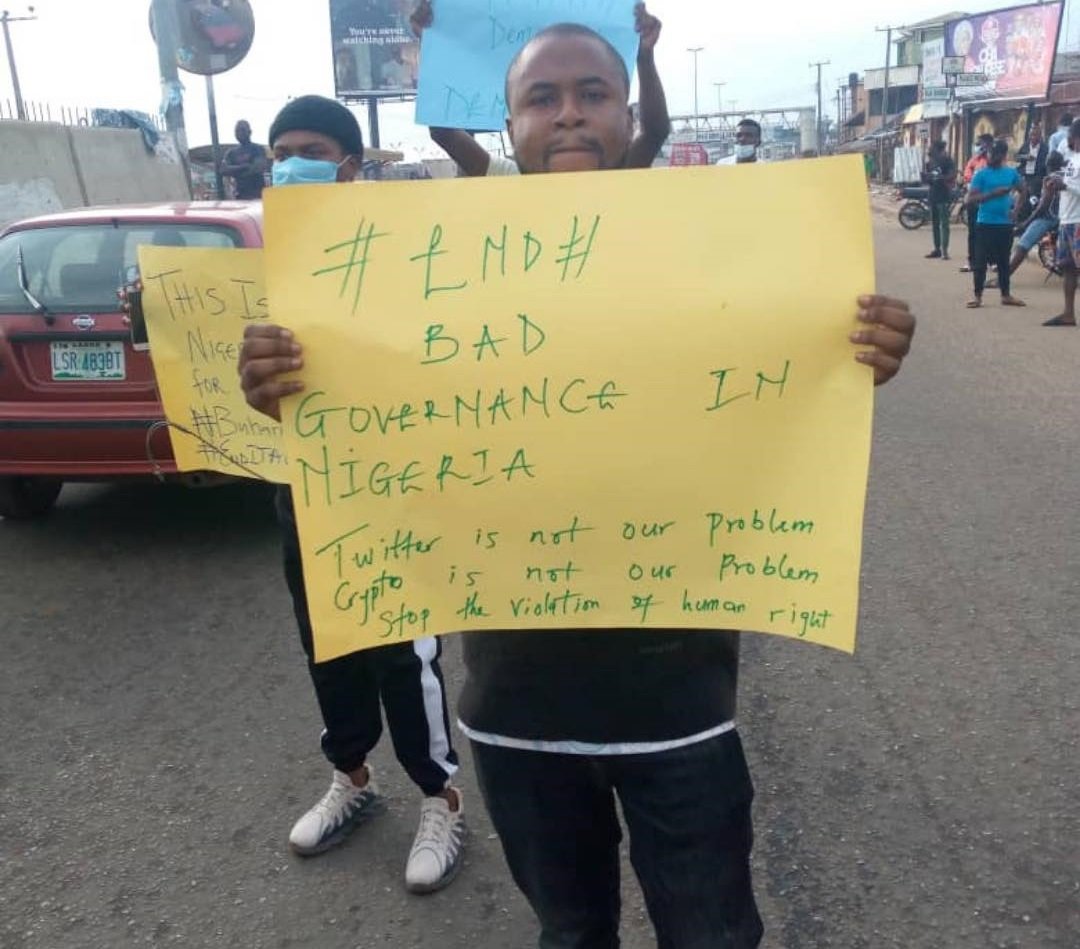 [JUST IN] June 12: Protesters storm Osogbo, Akure