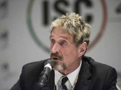 McAfee founder found dead by suicide in Spanish jail