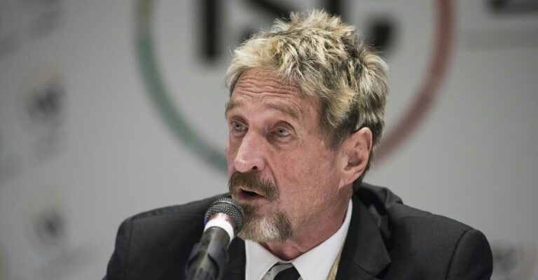 McAfee founder found dead by suicide in Spanish jail
