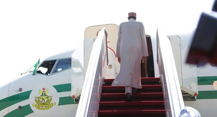 President Buhari off to London for medical follow-up