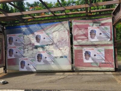 Supporters flood Abuja streets with Tinubu’s posters
