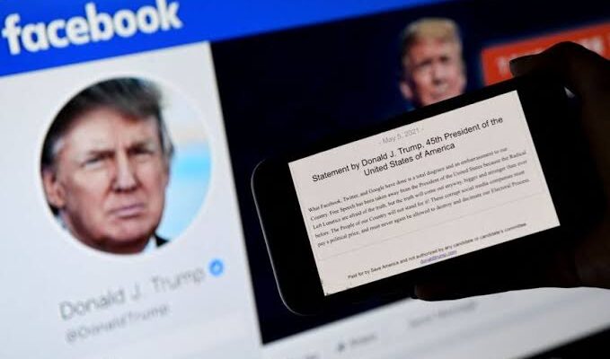 Facebook Bans Trump For Two Years