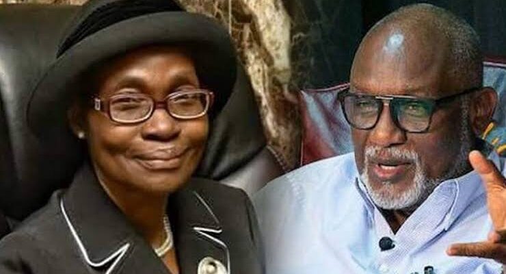 Justice Oluwatoyin Akeredolu wins case against Gov. Akeredolu