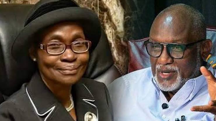 Justice Oluwatoyin Akeredolu wins case against Gov. Akeredolu