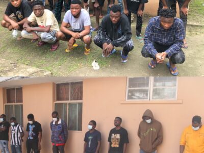 EFCC arrests 44 suspected internet fraudsters in Lagos