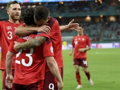 Shaqiri scores 2, Switzerland beats Turkey 3-1 at Euro 2020