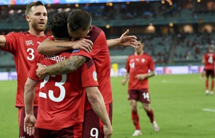 Shaqiri scores 2, Switzerland beats Turkey 3-1 at Euro 2020