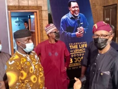 T.B. Joshua funeral: Lagos officials inspect church facilities to prevent COVID-19