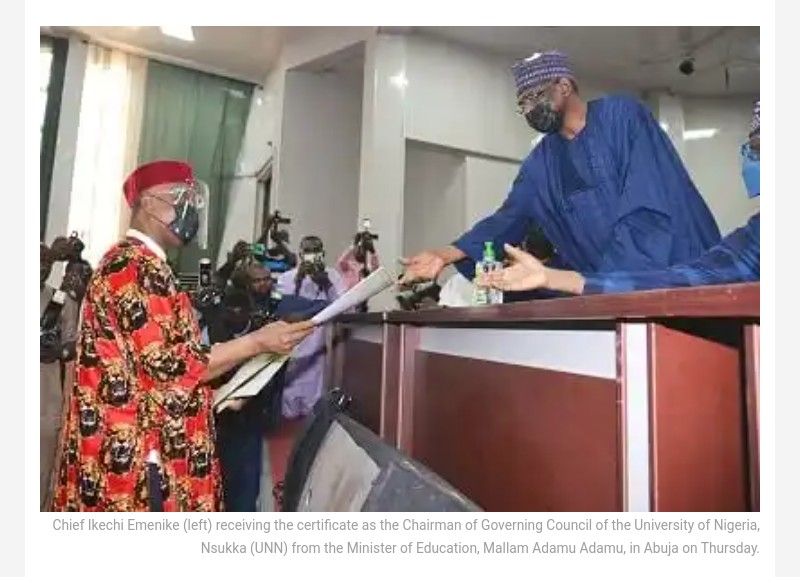 Jega, Udo Udoma, Emenike, others are varsities’ Governing Councils’ chairmen