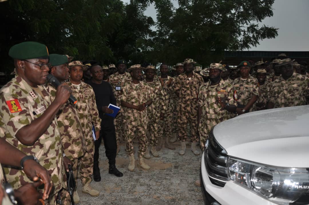 COAS issues official vehicles to RSMs