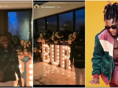 BIRTHDAY: Fans celebrate Burna Boy at 30