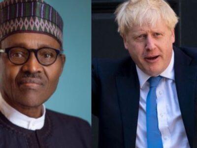 Buhari attends Education Summit in London, holds bilateral talks with PM Johnson