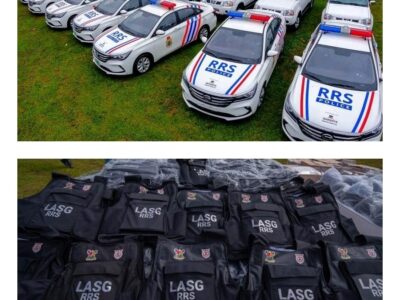 SECURITY: Lagos RRS receive Sanwo-Olu's additional working apparatuses