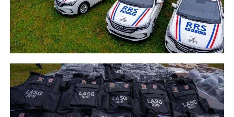 SECURITY: Lagos RRS receive Sanwo-Olu's additional working apparatuses