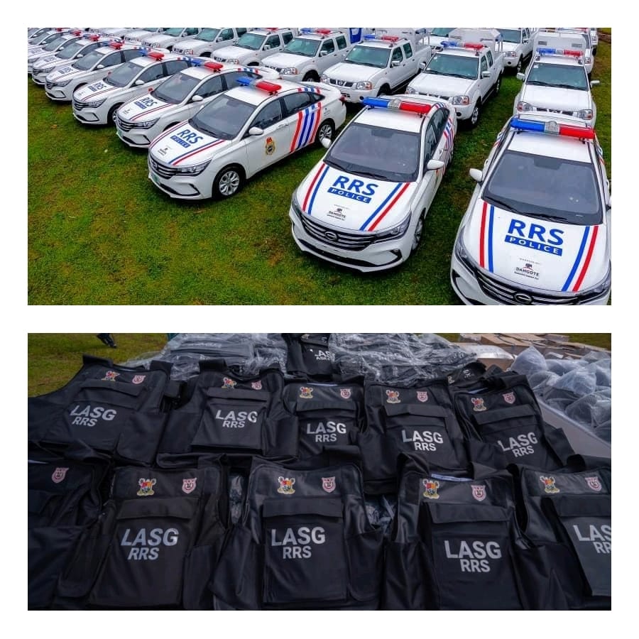 SECURITY: Lagos RRS receive Sanwo-Olu's additional working apparatuses