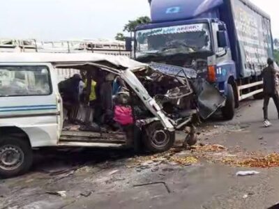 Lagos-Ibadan expressway crash: Death toll now 13